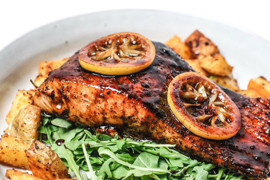 Chef Daryl’s Sweet N' Tangy Glazed Salmon