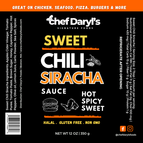 Chef Daryl's Sweet Chili Siracha Sauce