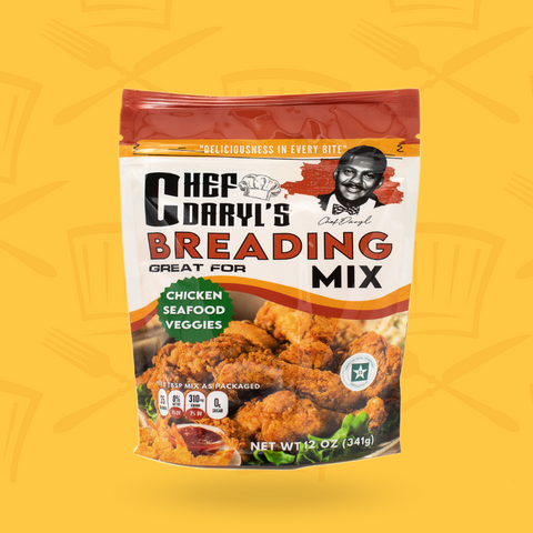Wholesale | Chef Daryl's Chicken & Fish Breading Mix | Case of 12