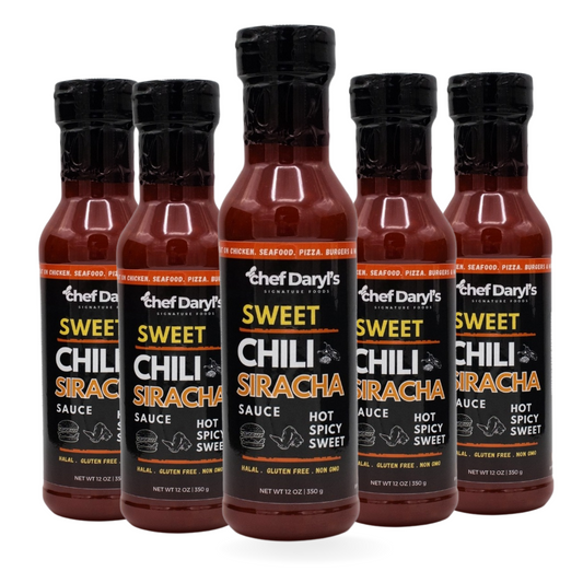 Wholesale | Chef Daryl's Sweet Chili Siracha Sauce | Case of 12