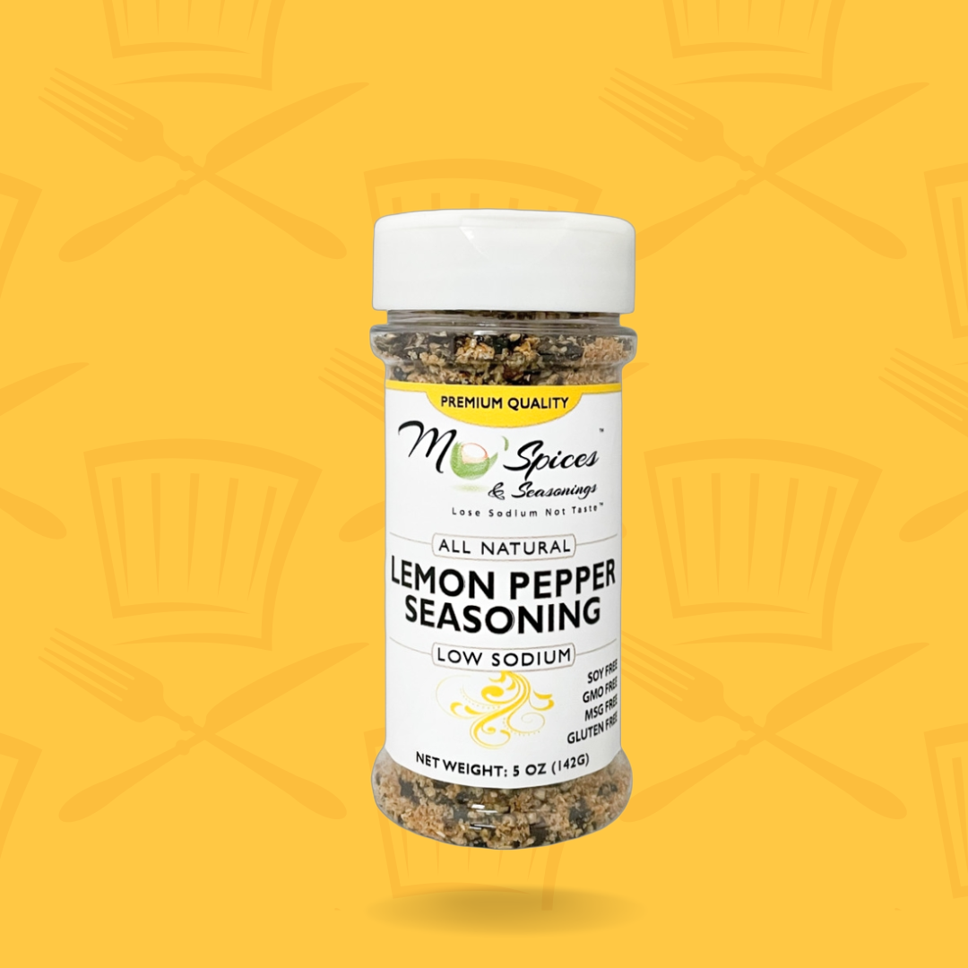 Mo' Spices Low Sodium Lemon Pepper Seasoning