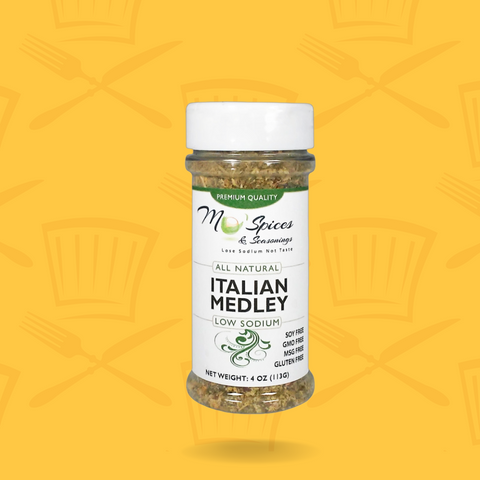 Mo' Spices Low Sodium Italian Medley Seasoning Blend