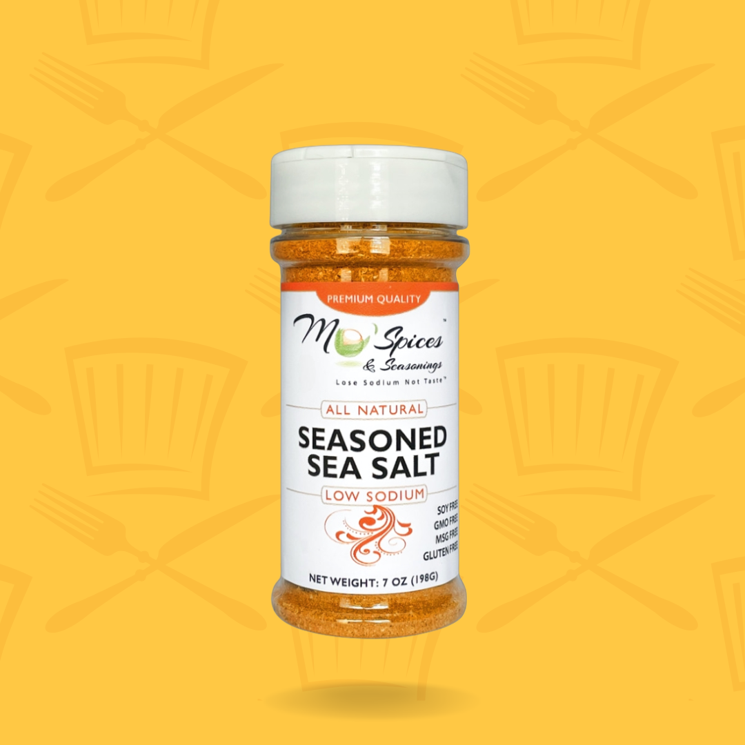 Mo' Spices Low Sodium Seasoned Sea Salt