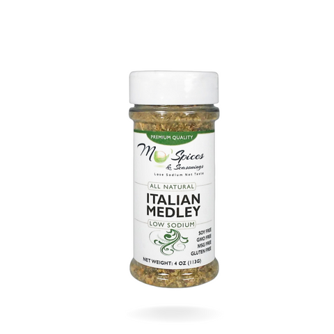 Mo' Spices Low Sodium Italian Medley Seasoning Blend