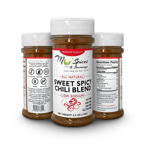 Mo' Spices Low Sodium Sweet & Spicy Chili Blend